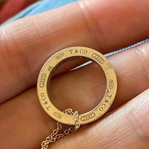 Tiffany & Co 1837 Circle Pendant